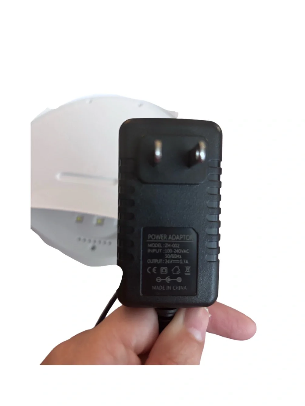 Jodsone White UV/LED Nail Lamp with Digital Timer